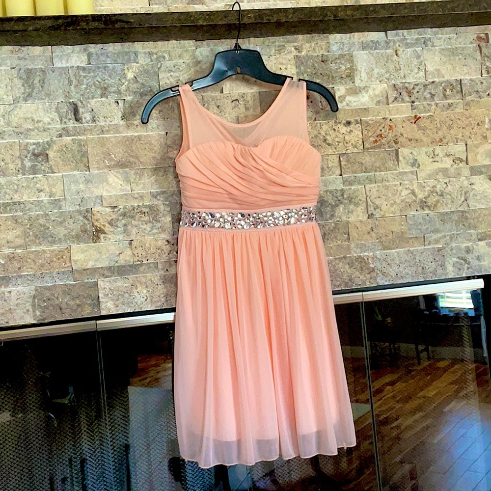 baby pink dress